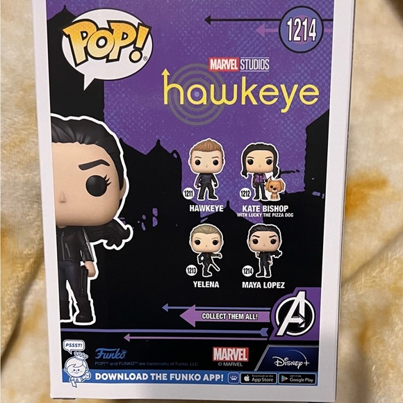Funko Pop! Marvel Studios Hawkeye - Maya Lopez #1214 - Picture 3 of 3